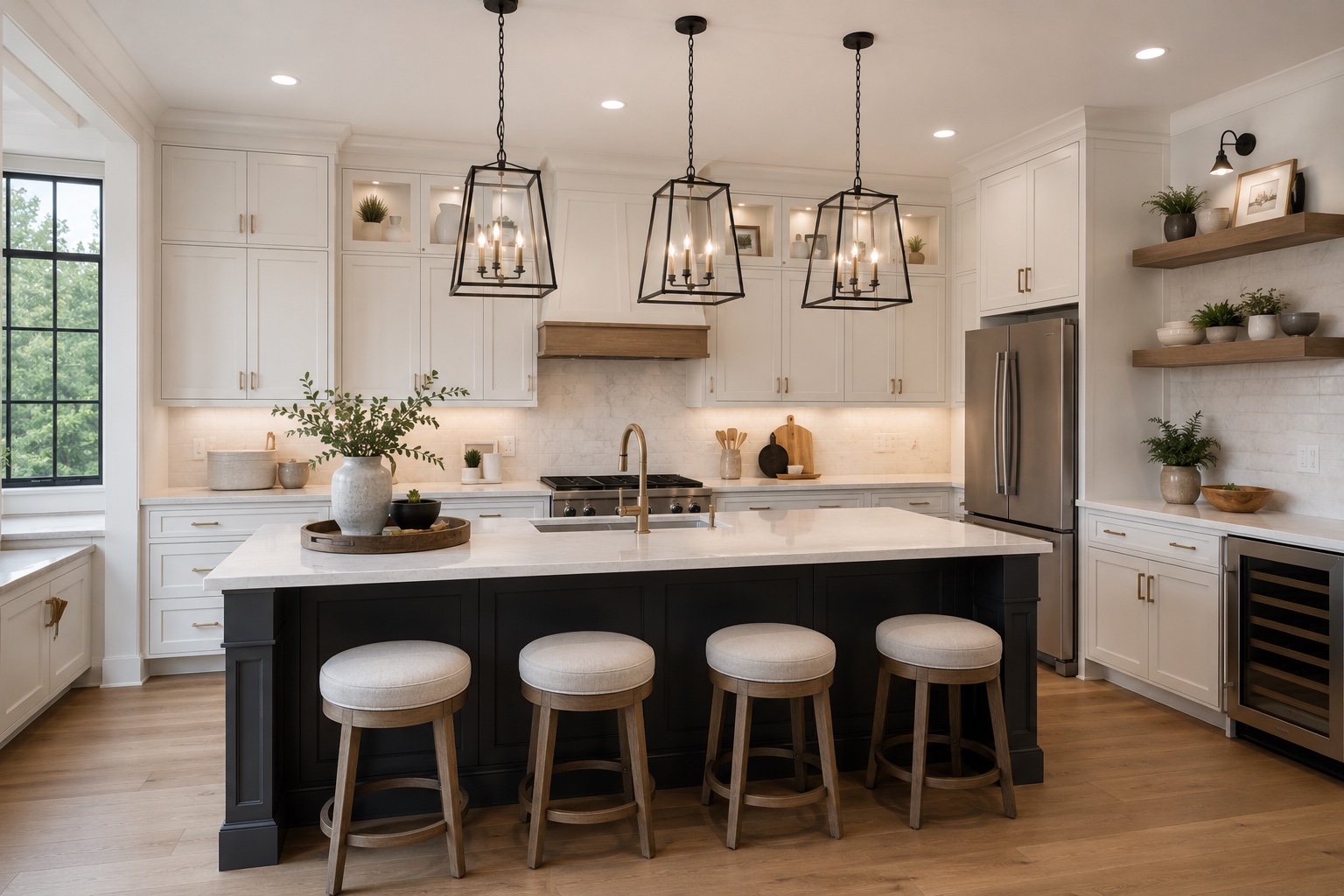 Custom interior millwork and finishes